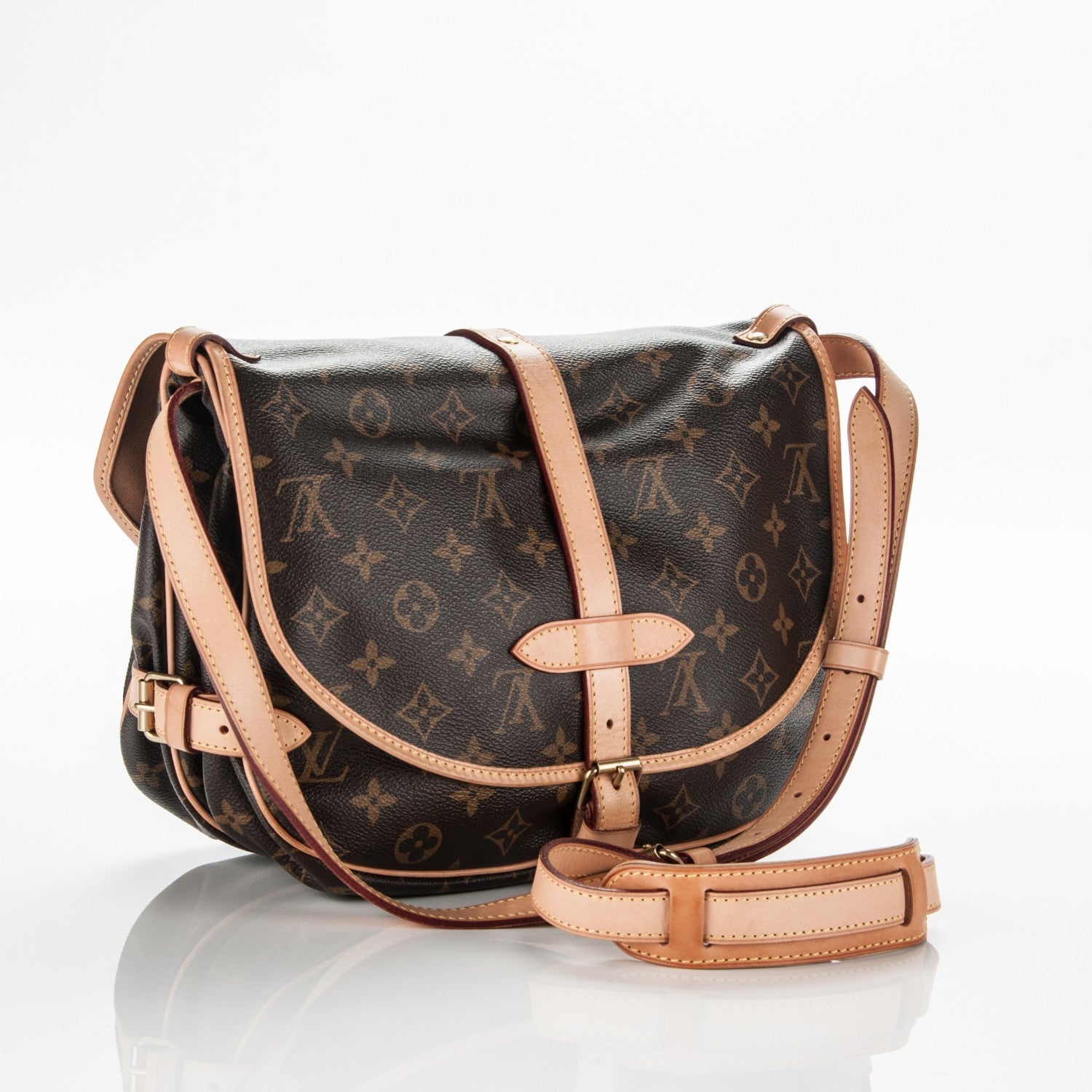 Louis Vuitton Monogram Saumur 30 3 of 7