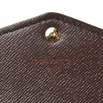 Louis Vuitton Damier Ebene Sarah Wallet NM 6 of 6