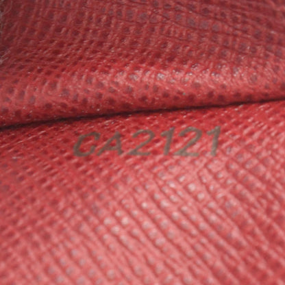 Louis Vuitton Monogram Emilie Wallet Red 8 of 9
