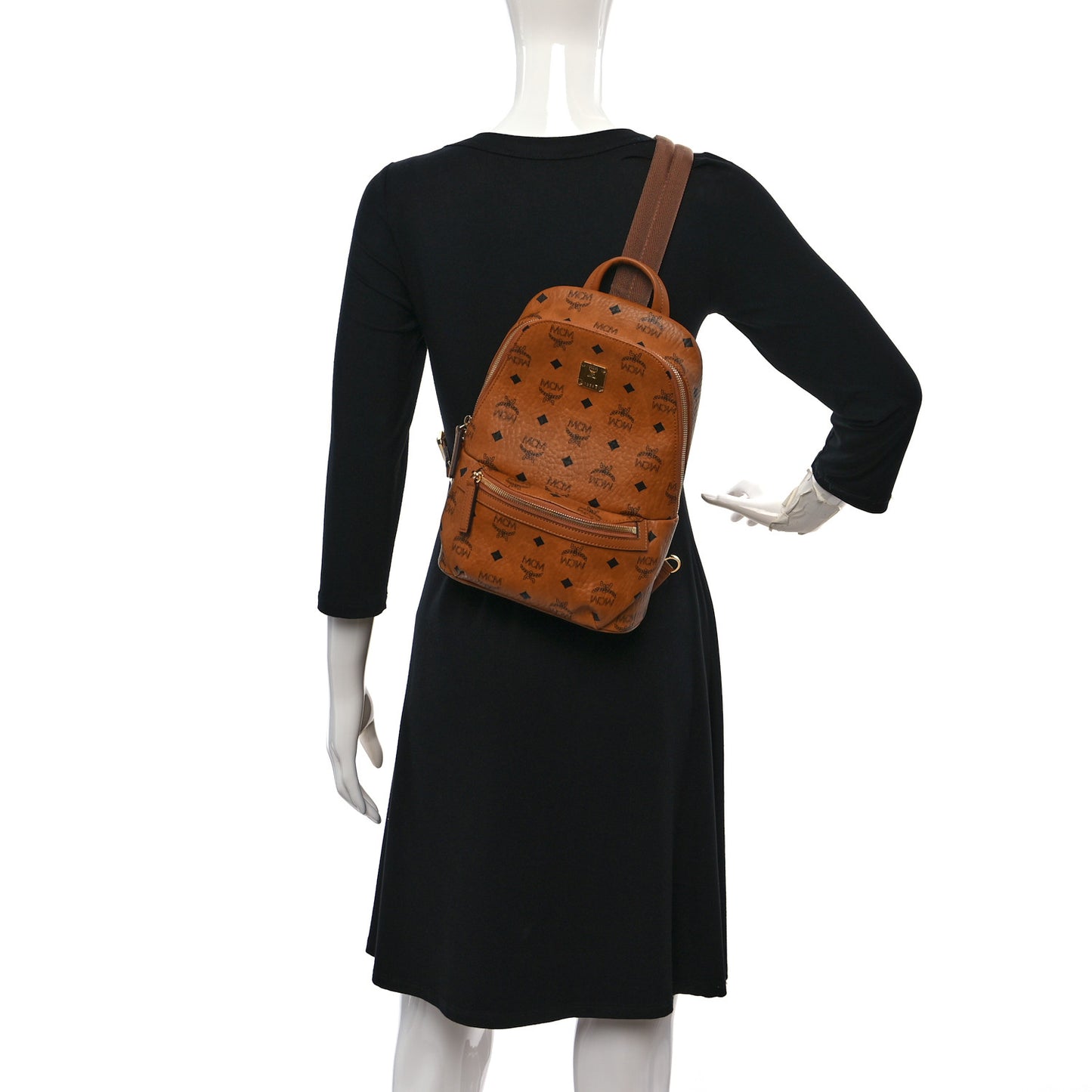 Visetos Klassik Small Sling Bag Cognac