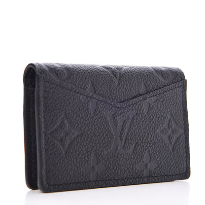Louis Vuitton Empreinte Business Card Holder Black 3 of 7
