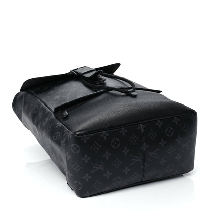 Louis Vuitton Monogram Eclipse Saumur Backpack 3 of 9