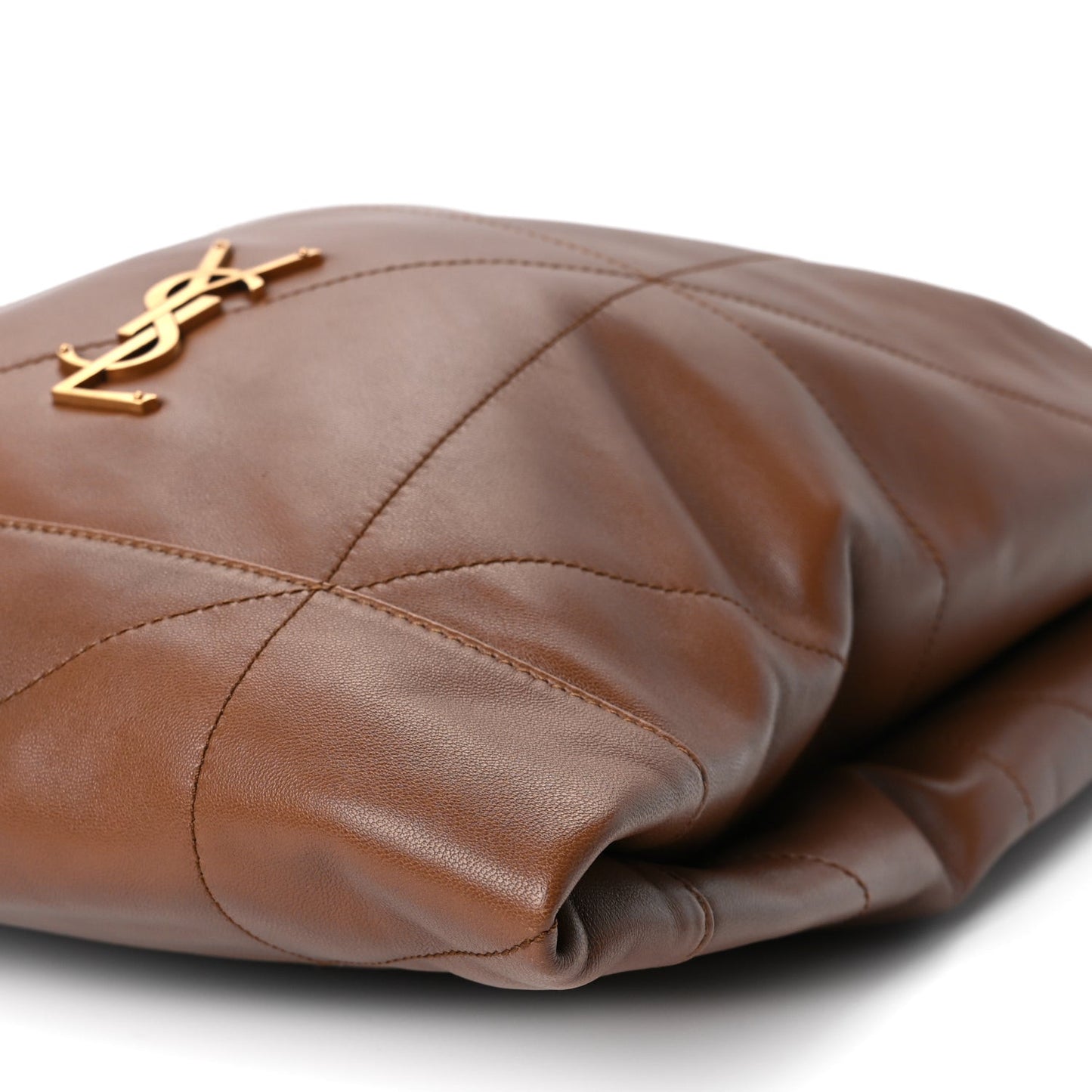 Lambskin Matelasse Monogram Large Jamie 4.3 Pochon Light Fox
