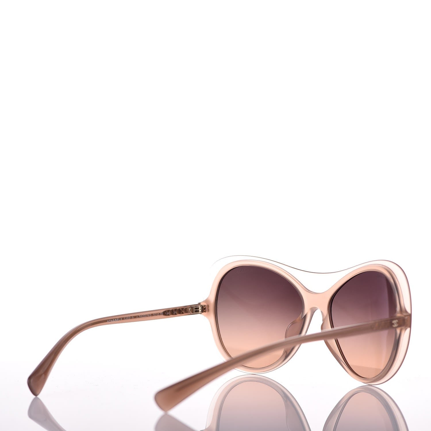 Chanel Oval Sunglasses 5389-A Light Brown 4 of 9