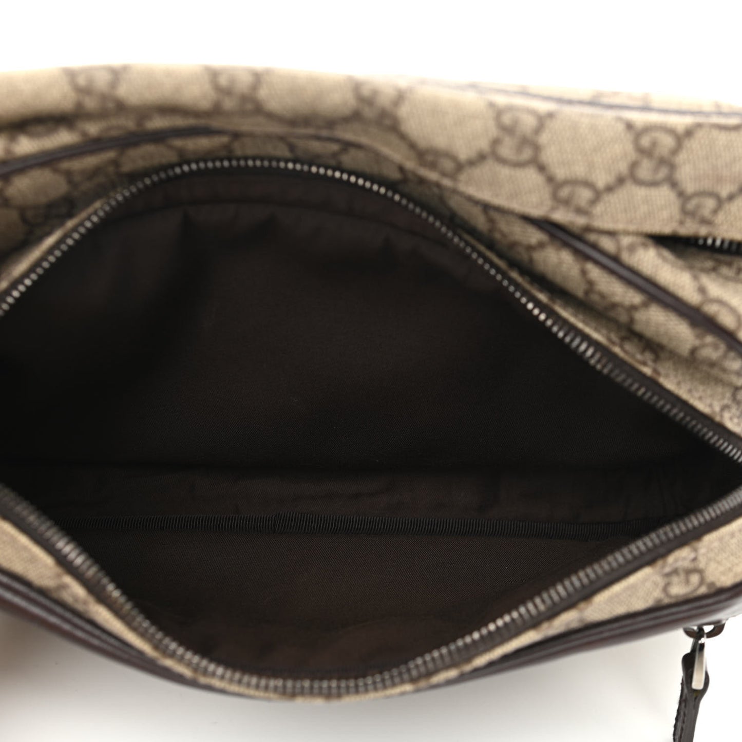 GG Plus Monogram Camera Bag Dark Brown