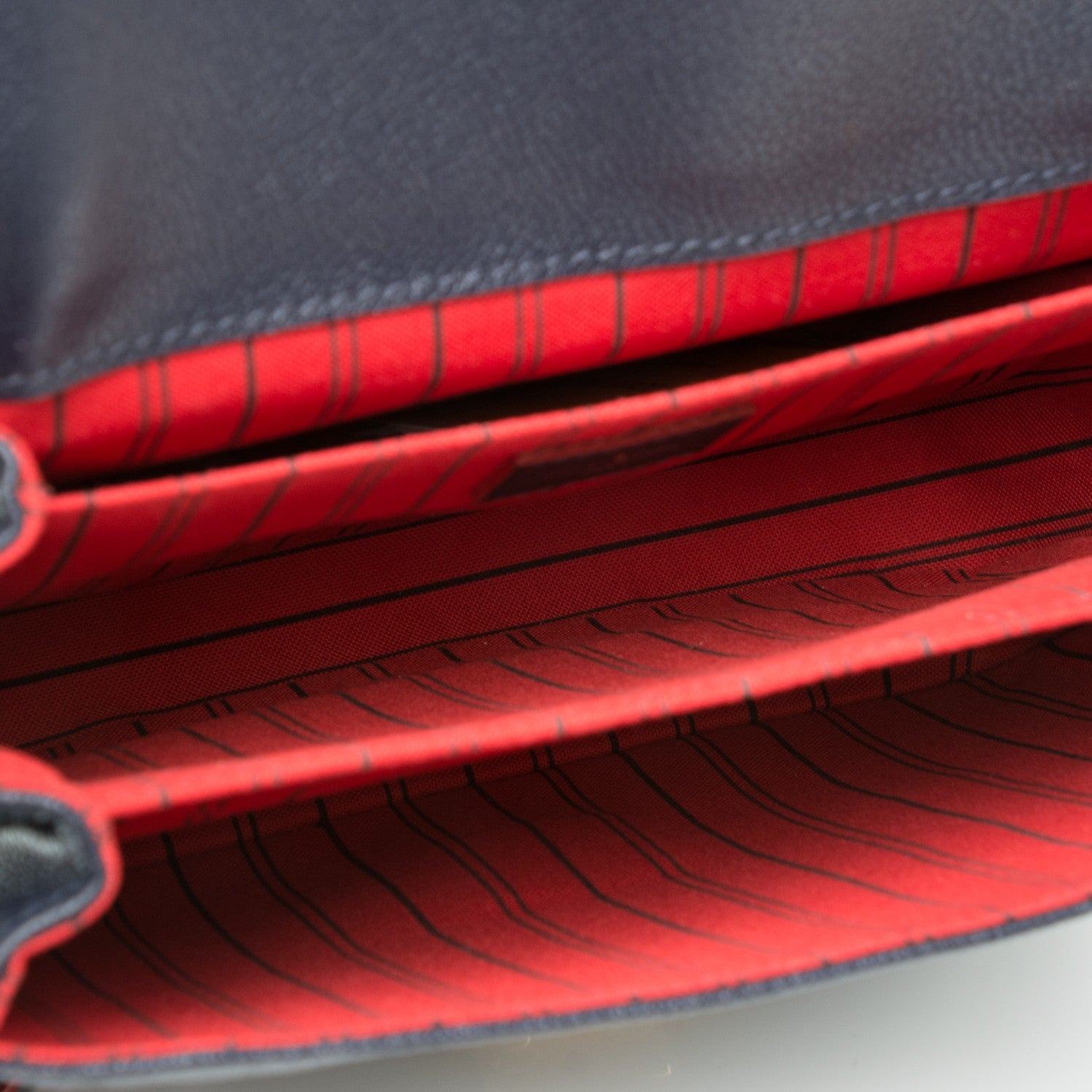 Louis Vuitton Empreinte Pochette Metis Marine Rouge 5 of 8