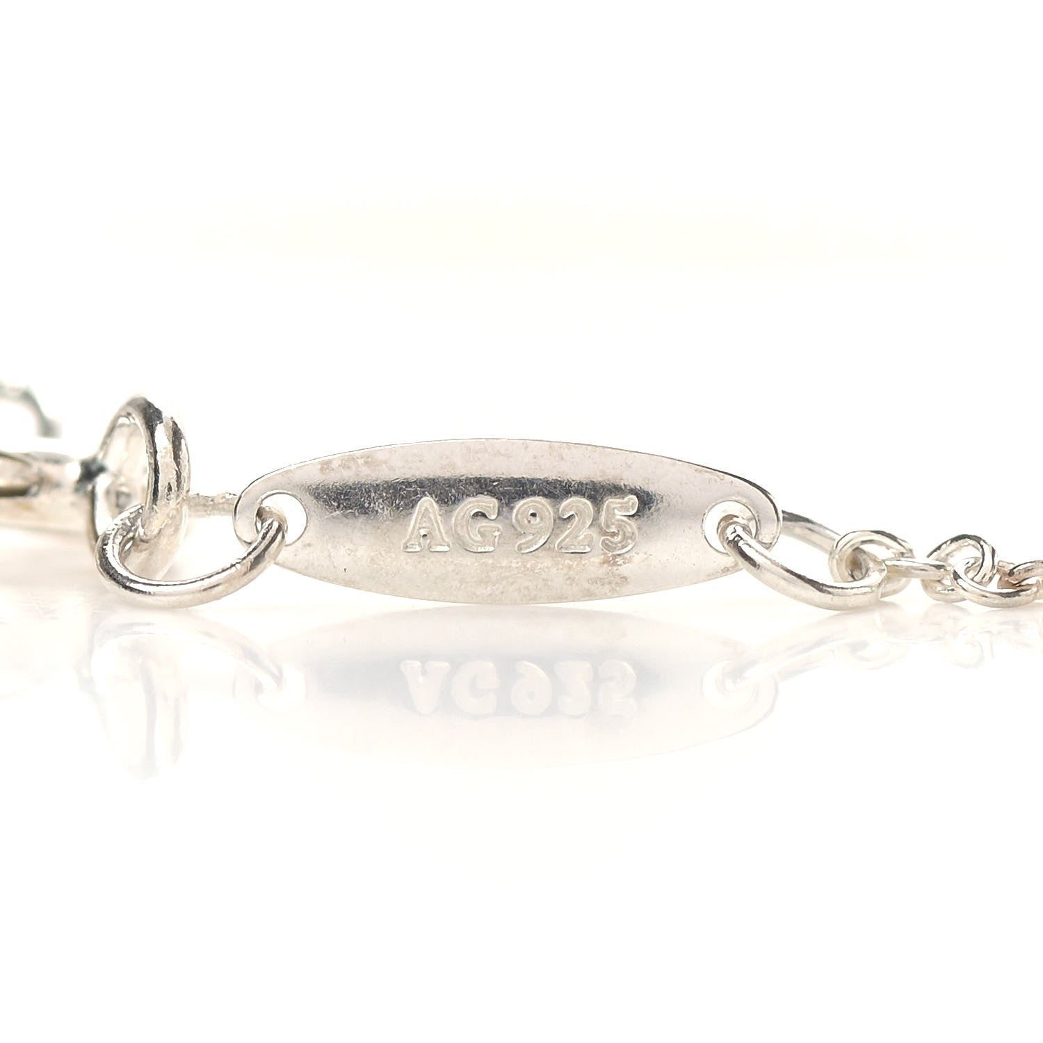 Tiffany Sterling Silver Elsa Peretti Letter J Pendant Necklace 7 of 8