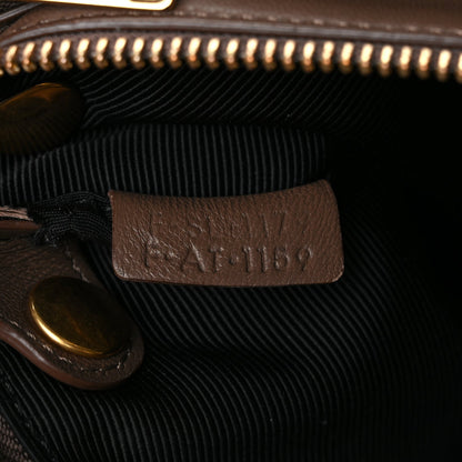 Celine Lambskin Large Trio Crossbody Bag Brown 6 of 11