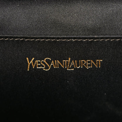 Saint Laurent Metallic Calfskin Monogram Large Belle De Jour Clutch Gold 6 of 7