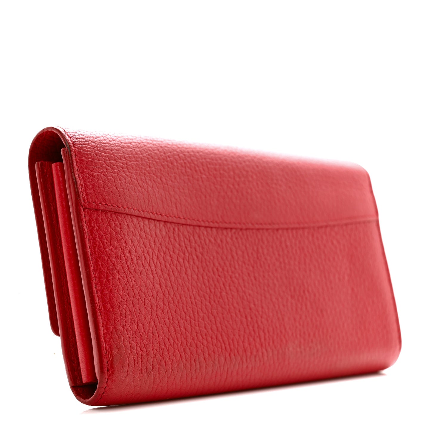 Taurillon Capucines Wallet Rubis