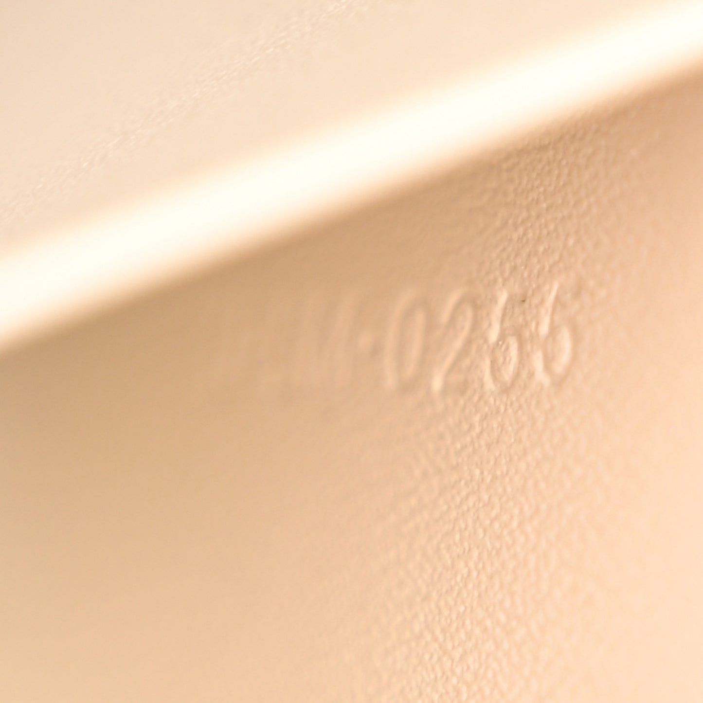 Shiny Calfskin Medium Tilly Triomphe Shoulder Bag Rice