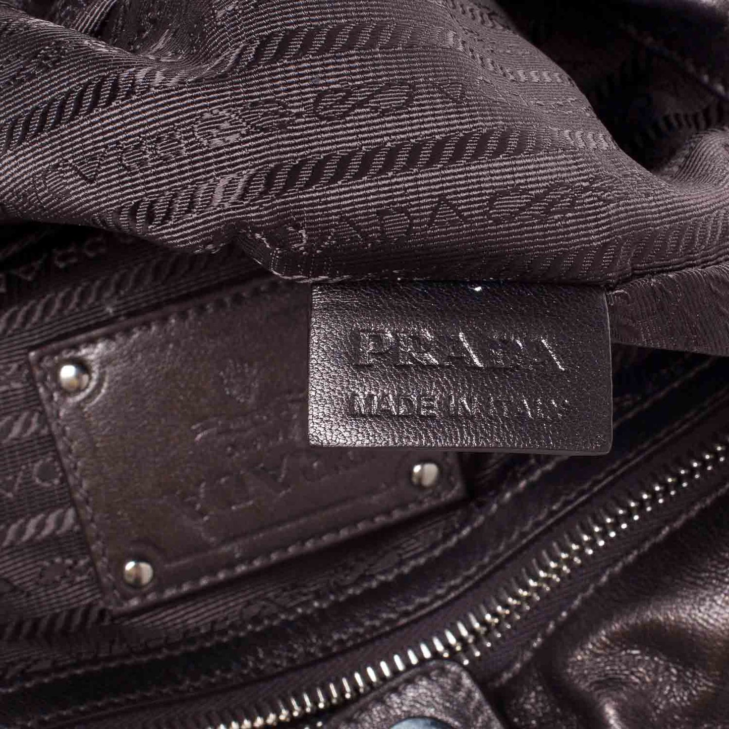 Nappa Mordore Stripes Bag