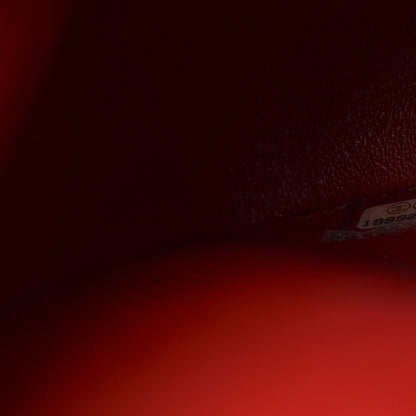 Chanel Lambskin Quilted Jumbo Double Flap Red 10 of 14