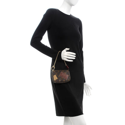 Louis Vuitton Monogram Stamp Mini Pochette Accessories 2 of 11