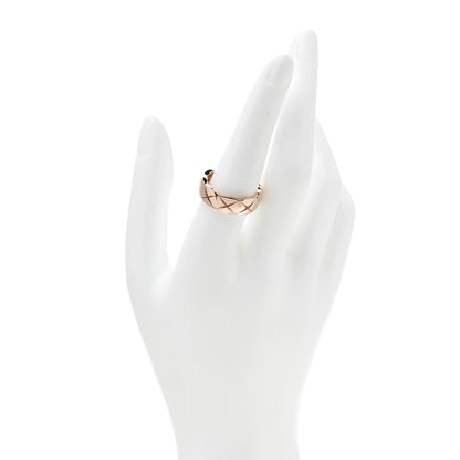 Chanel 18K Beige Gold Small Coco Crush Ring 57 8 2 of 6