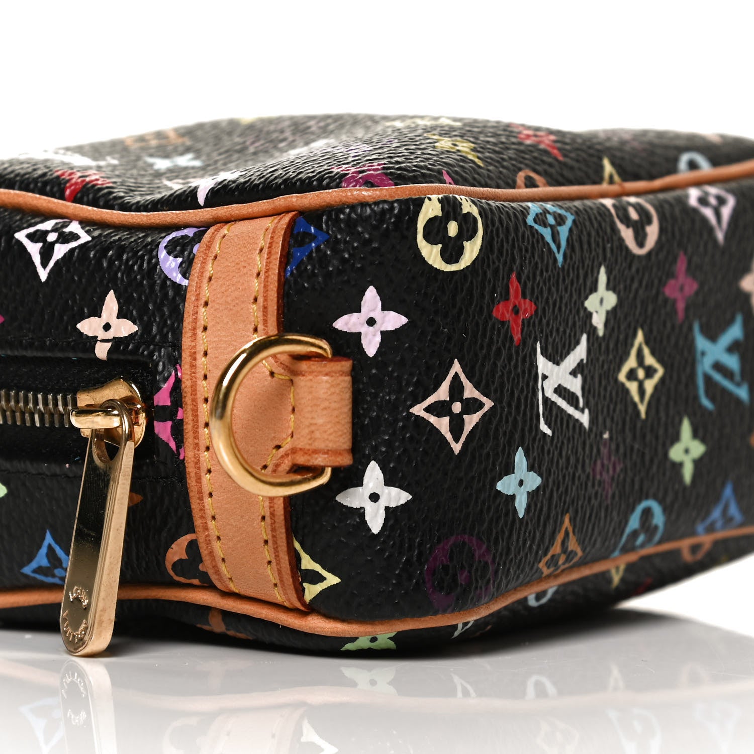 Louis Vuitton Monogram Multicolor Trousse Wapity Black 7 of 10