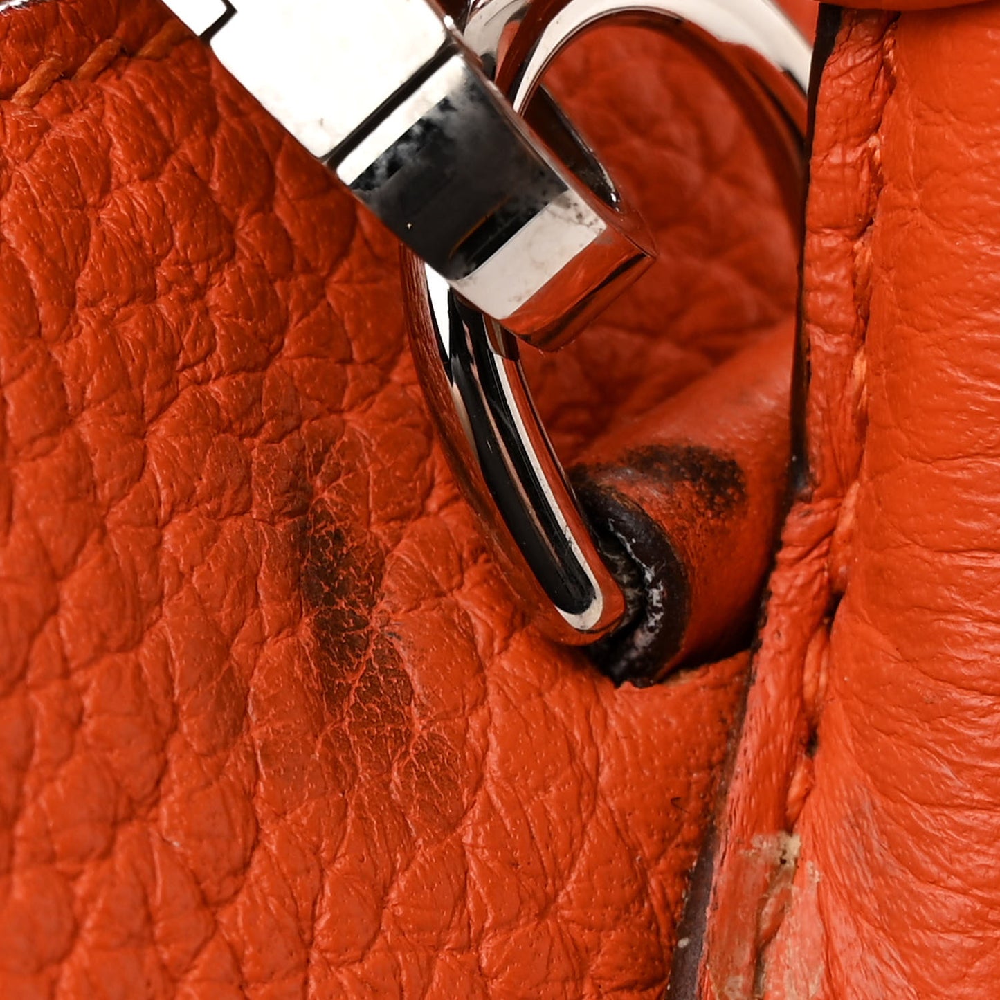 Taurillon Clemence Bolide 35 Orange Poppy