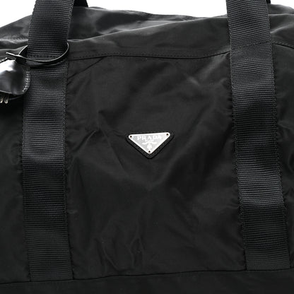Prada Nylon Vela Viaggio Duffle Black 6 of 8