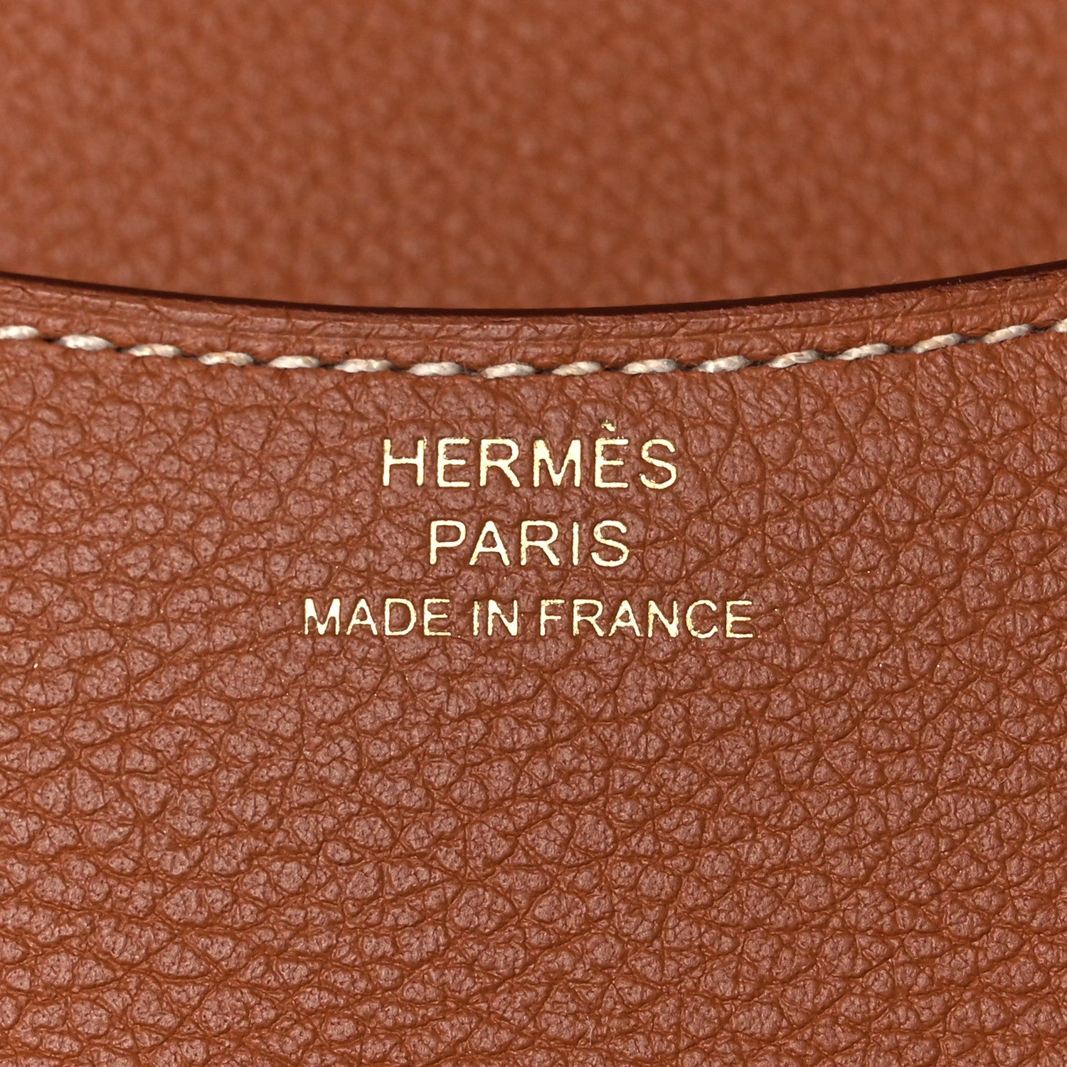 Hermes Evercolor Constance Slim Wallet Gold 12 of 18