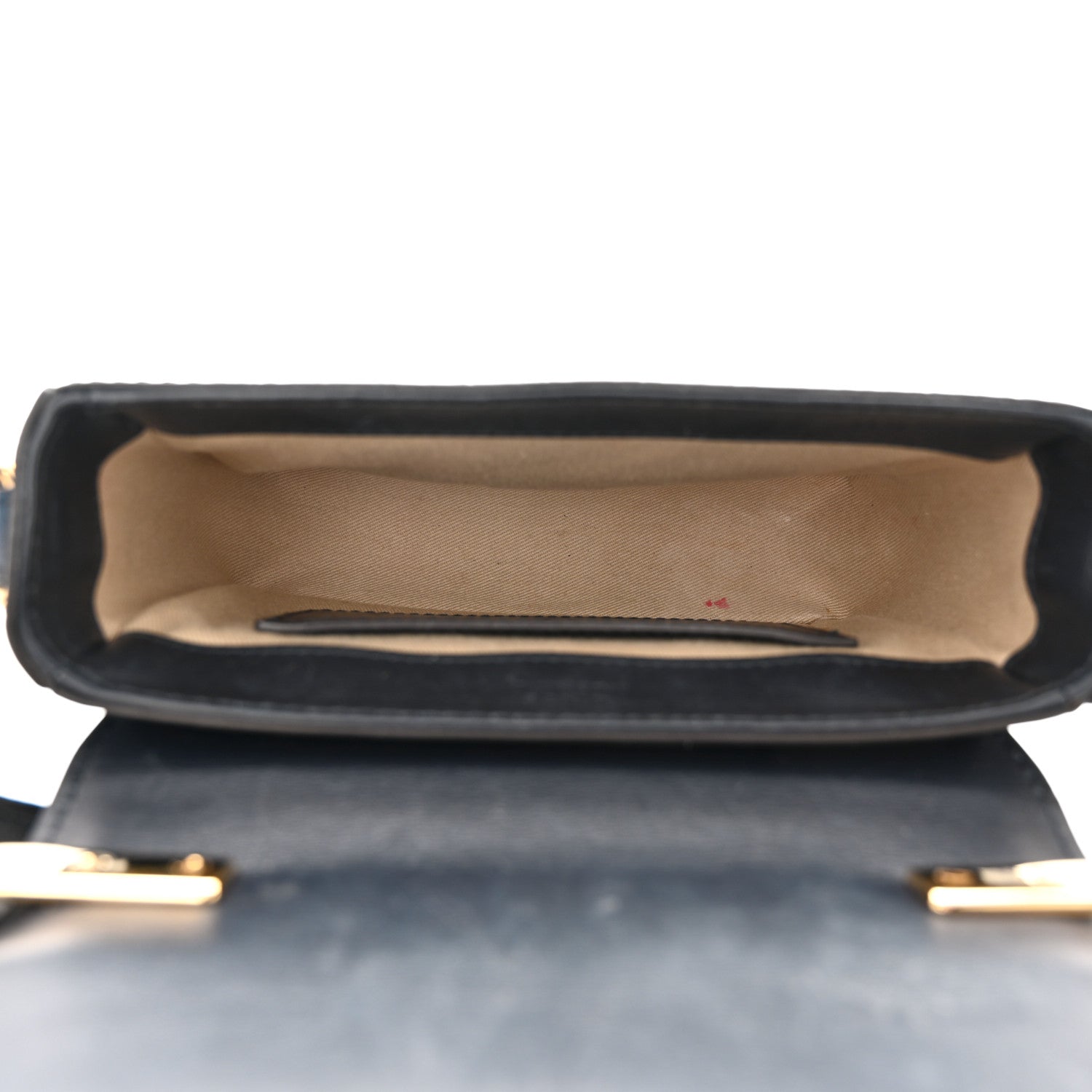 Chloe Calfskin Crocodile Embossed Mini C Double Carry Full Blue 5 of 10