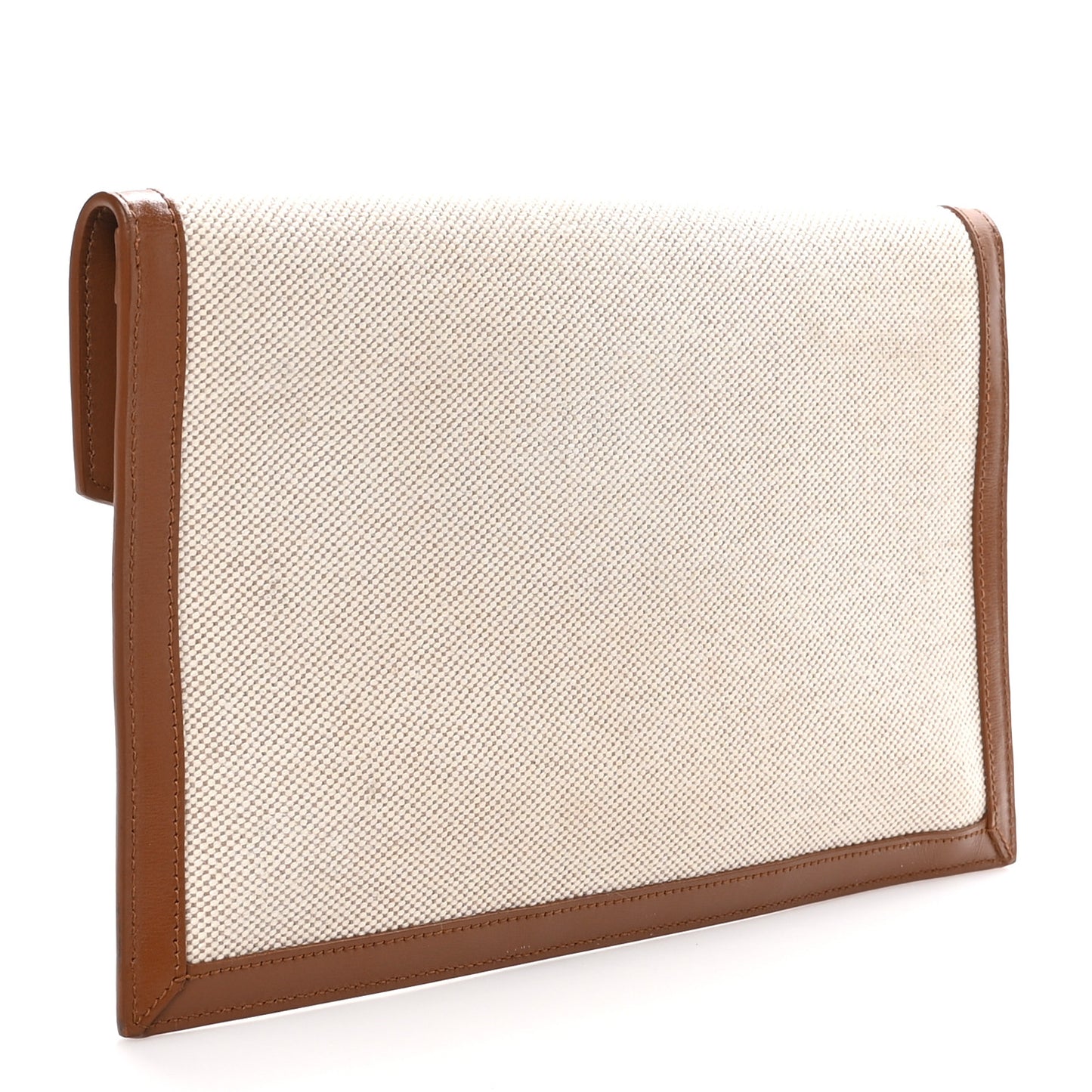 Canvas Uptown Pouch Natural Beige Brick