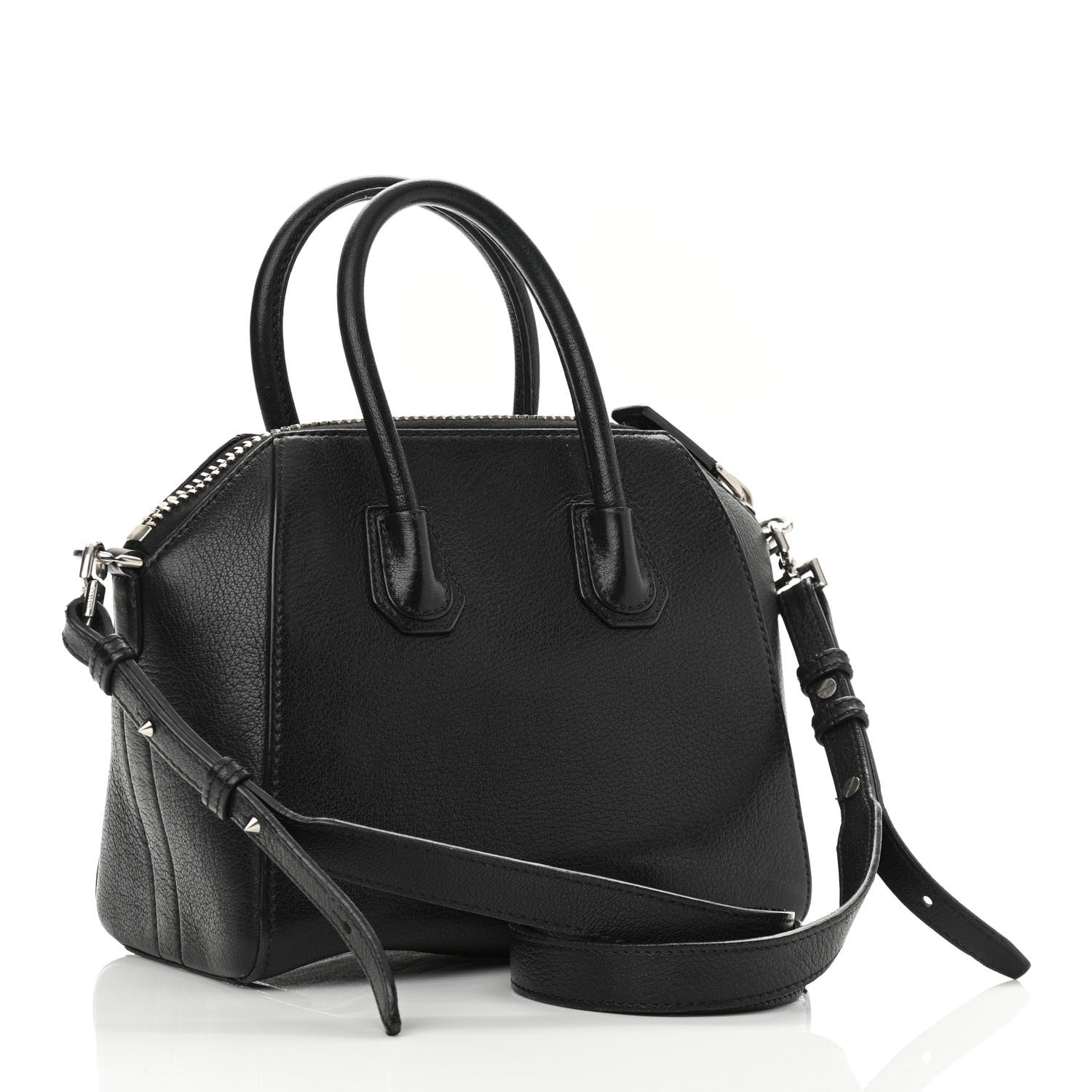 Givenchy Sugar Goatskin Mini Antigona Black 3 of 14