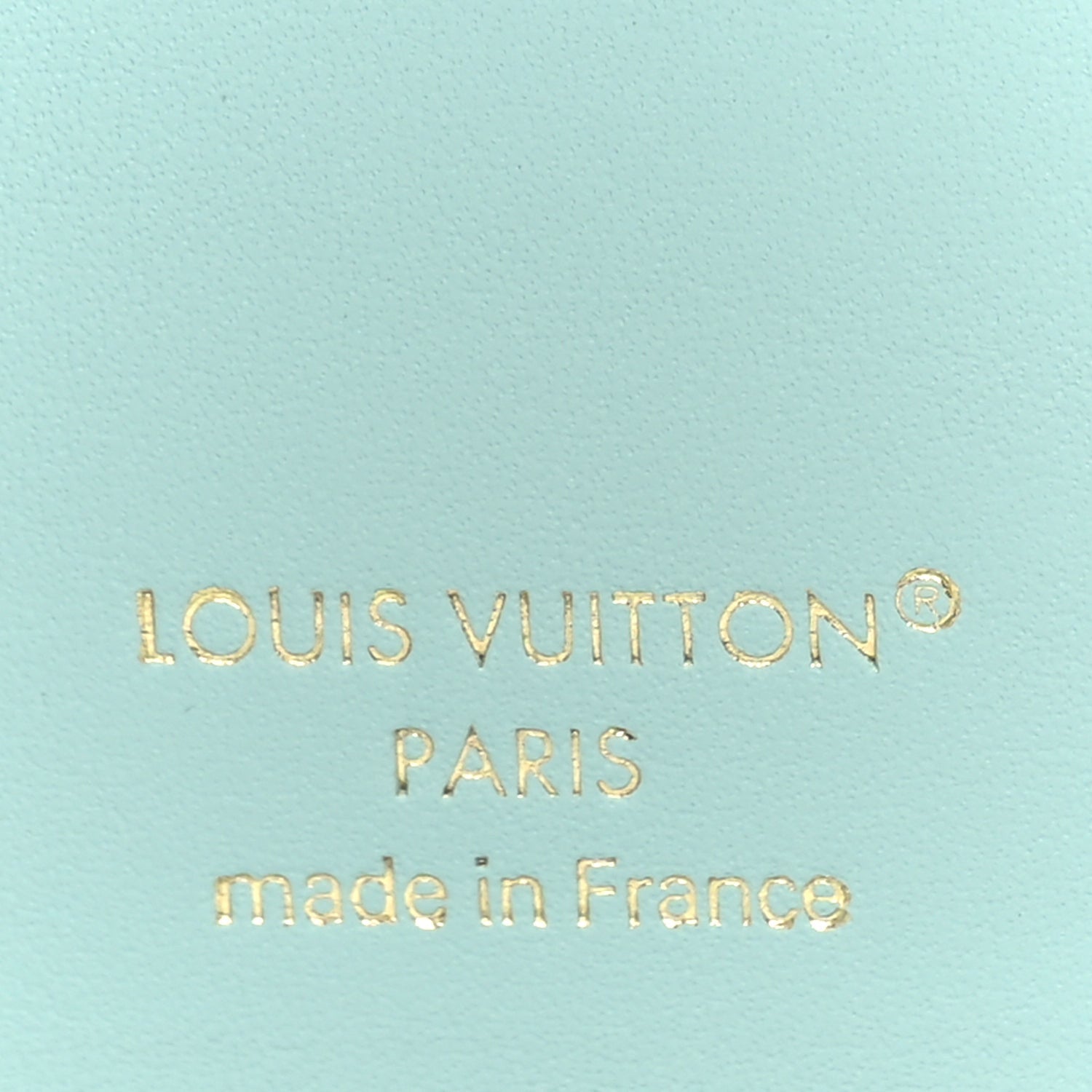 Louis Vuitton Taurillon LV Vertical Capucines Wallet Galet Aquamarine 7 of 7