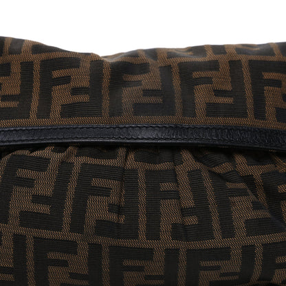 Fendi Zucca Small Chef Shoulder Bag  Tobacco Black 6 of 8