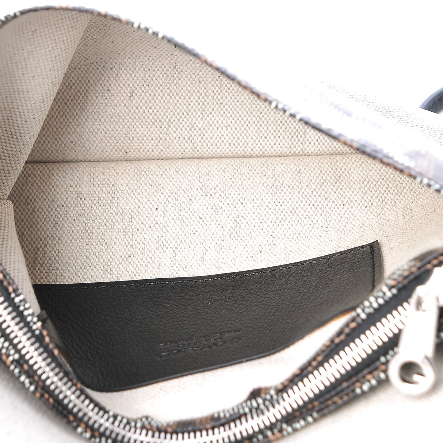 Goyardine Plumet Wallet Clutch Black