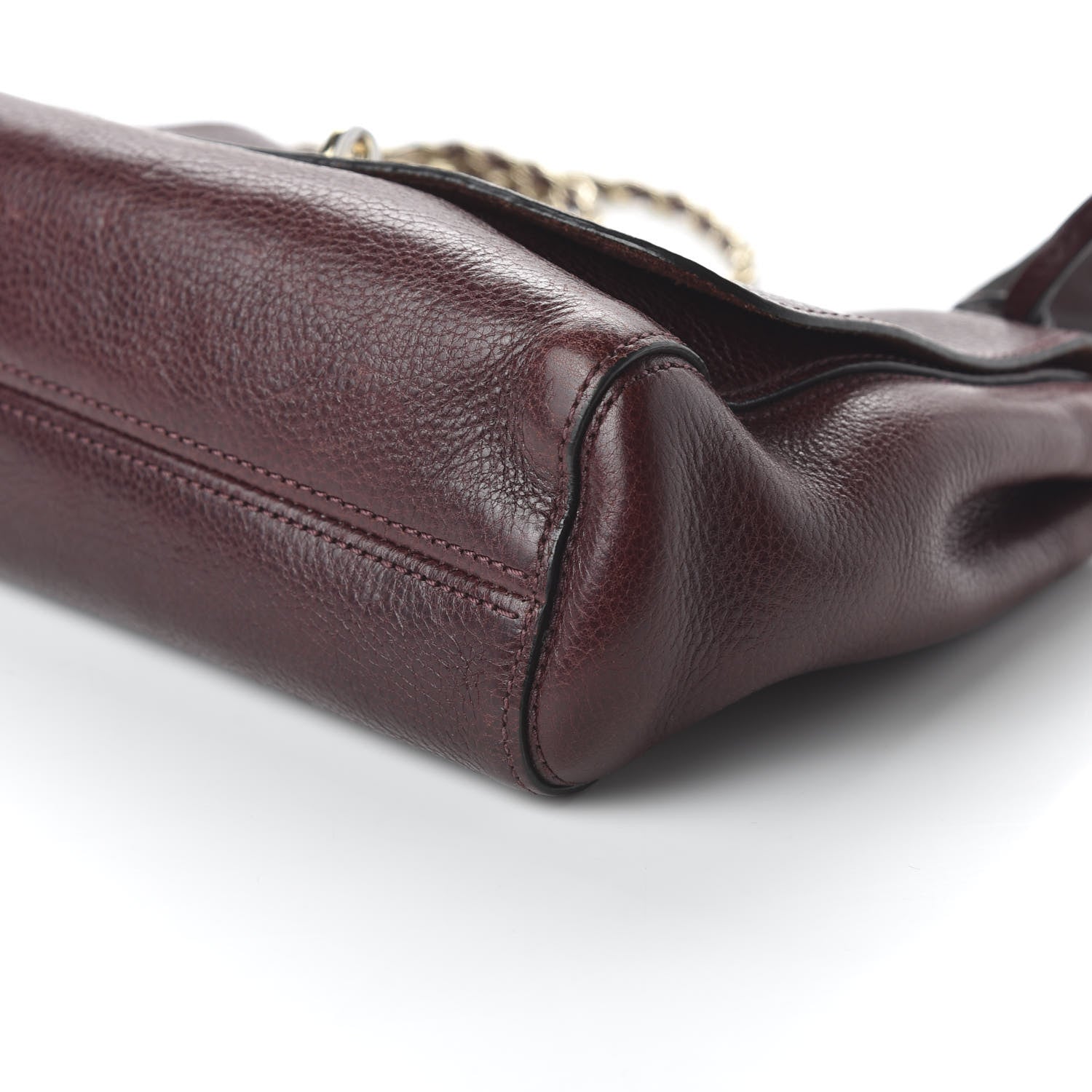 Mulberry Small Classic Grain Calfskin Small Lily Flap Oxblood 7 of 9