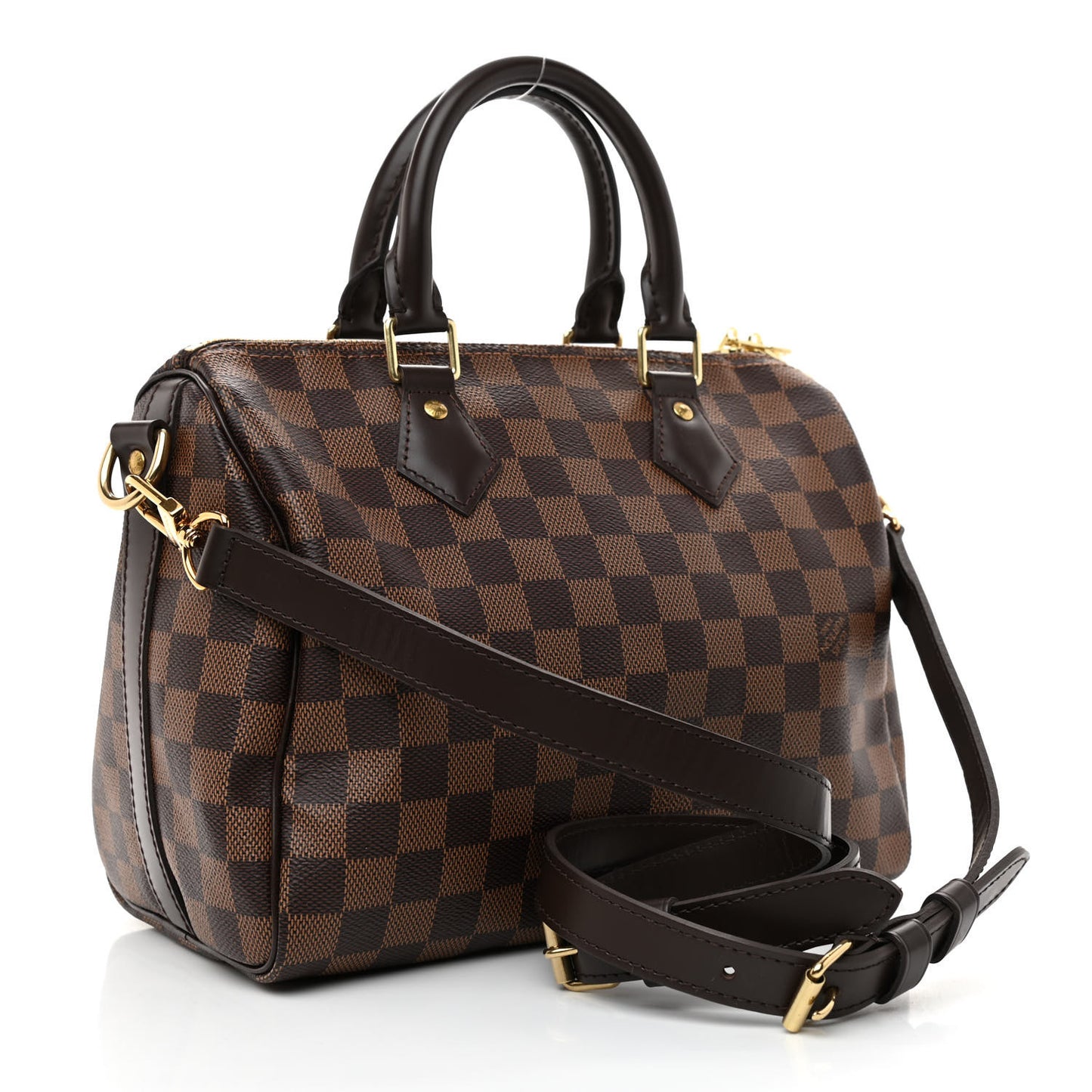 Damier Ebene Speedy Bandouliere 25