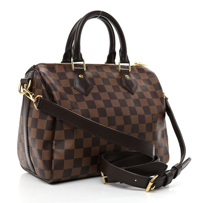 Louis Vuitton Damier Ebene Speedy Bandouliere 25 3 of 8