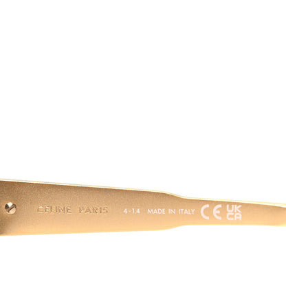 Celine Metal Triomphe 01 Sunglasses CL40235U Gold Green 5 of 7