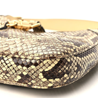 Gucci Snakeskin Small Jackie 1961 Hobo Beige 9 of 9