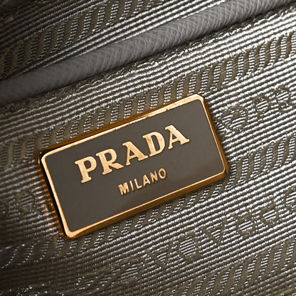 Prada Saffiano Large Galleria Double Zip Tote Pomice 5 of 12