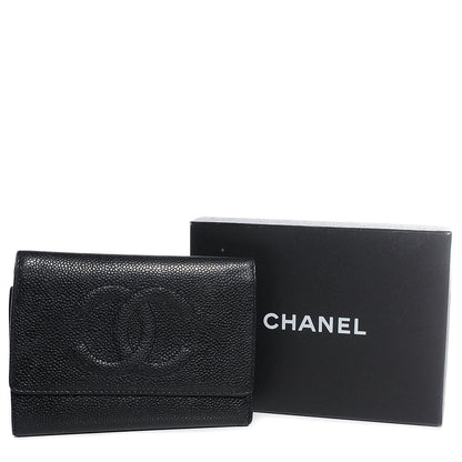 Chanel Caviar Timeless CC Wallet Black 5 of 9