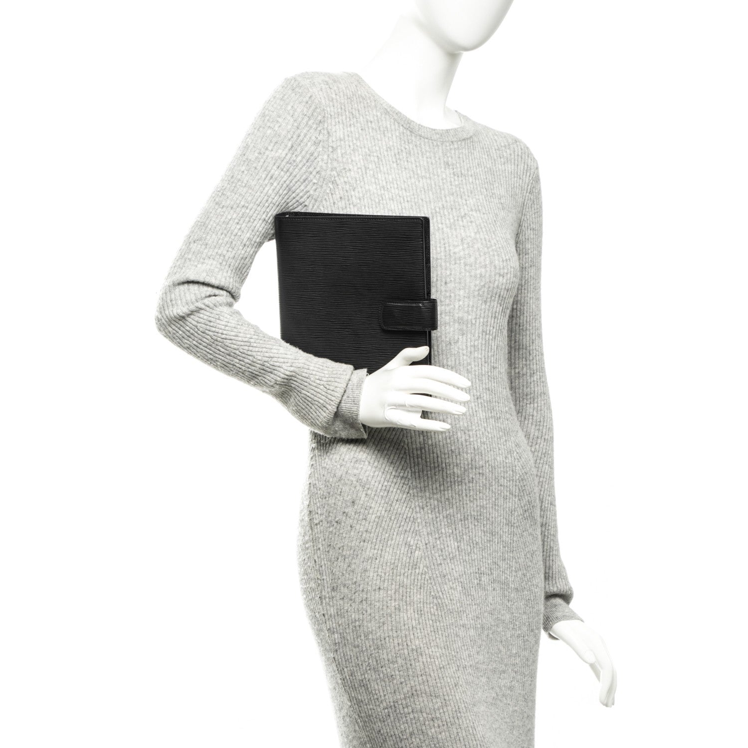 Louis Vuitton Epi Large Ring Agenda Black 2 of 7