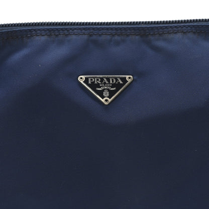 Prada Nylon Vela Cosmetic Pouch Baltico 7 of 7