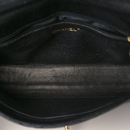 Chanel Caviar Quilted Medium Single Flap Black 5 of 17