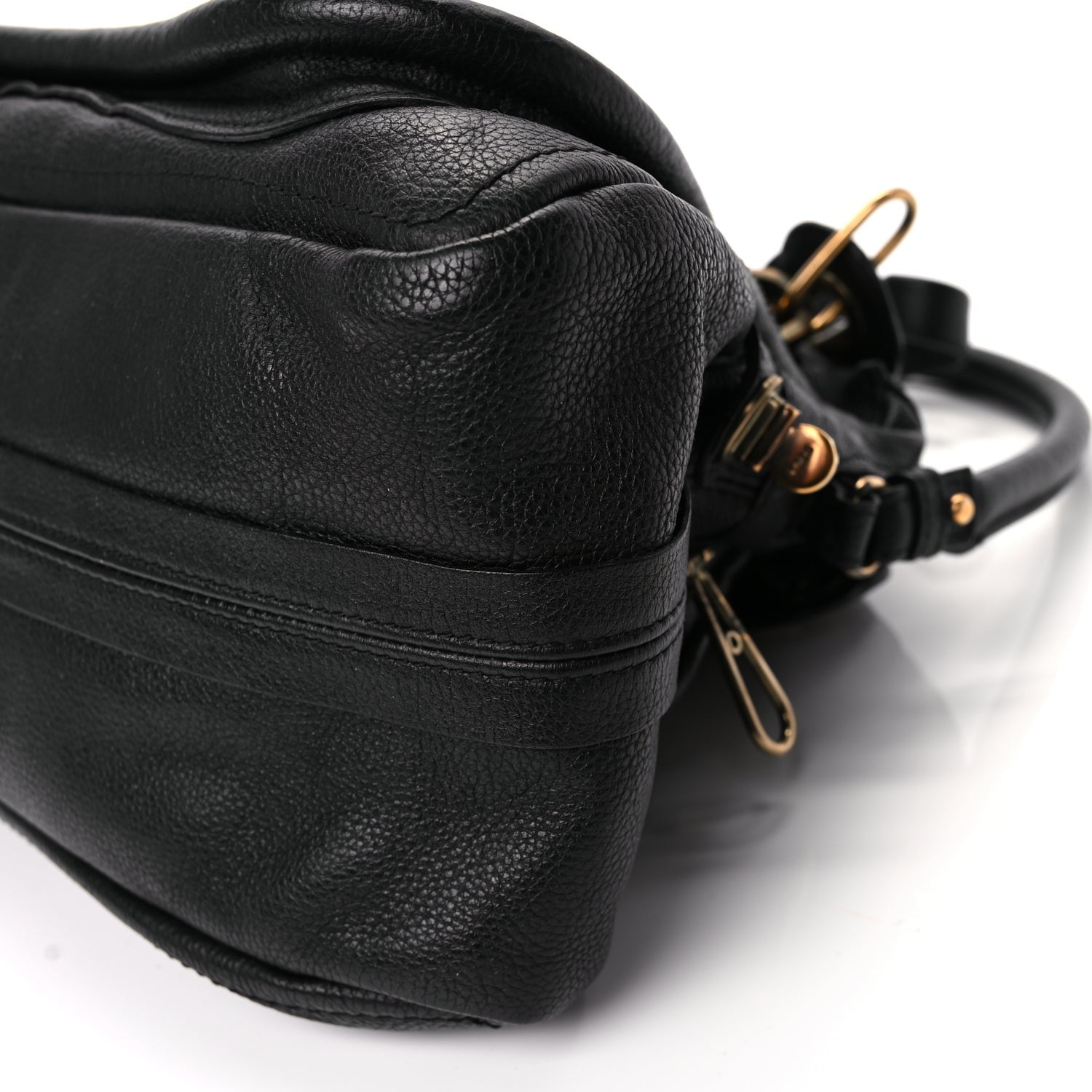 Chloe Calfskin Medium Paraty Black 6 of 10