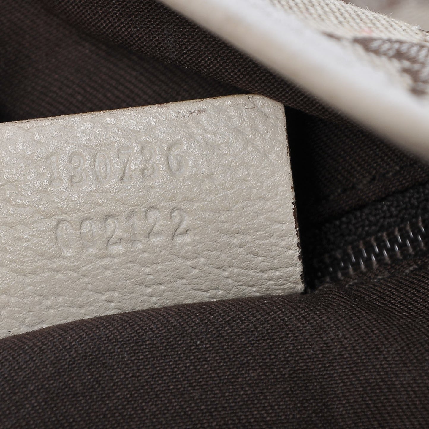 Monogram Medium Abbey Shoulder Bag Ivory