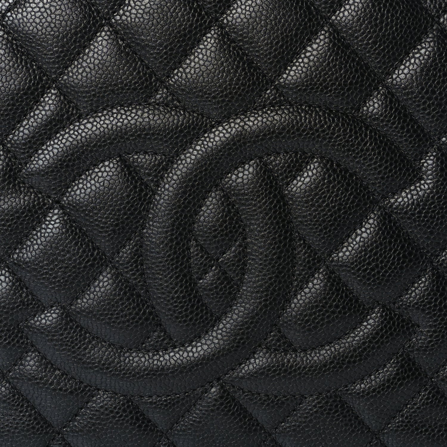 Chanel Caviar Quilted Grand Shopping Tote GST Black 7 of 9