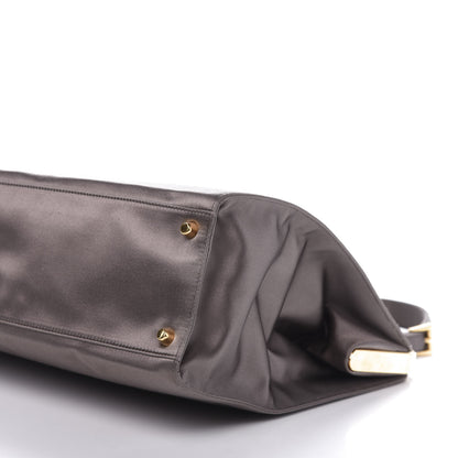 Prada Satin Framed Bag Fumo 7 of 15