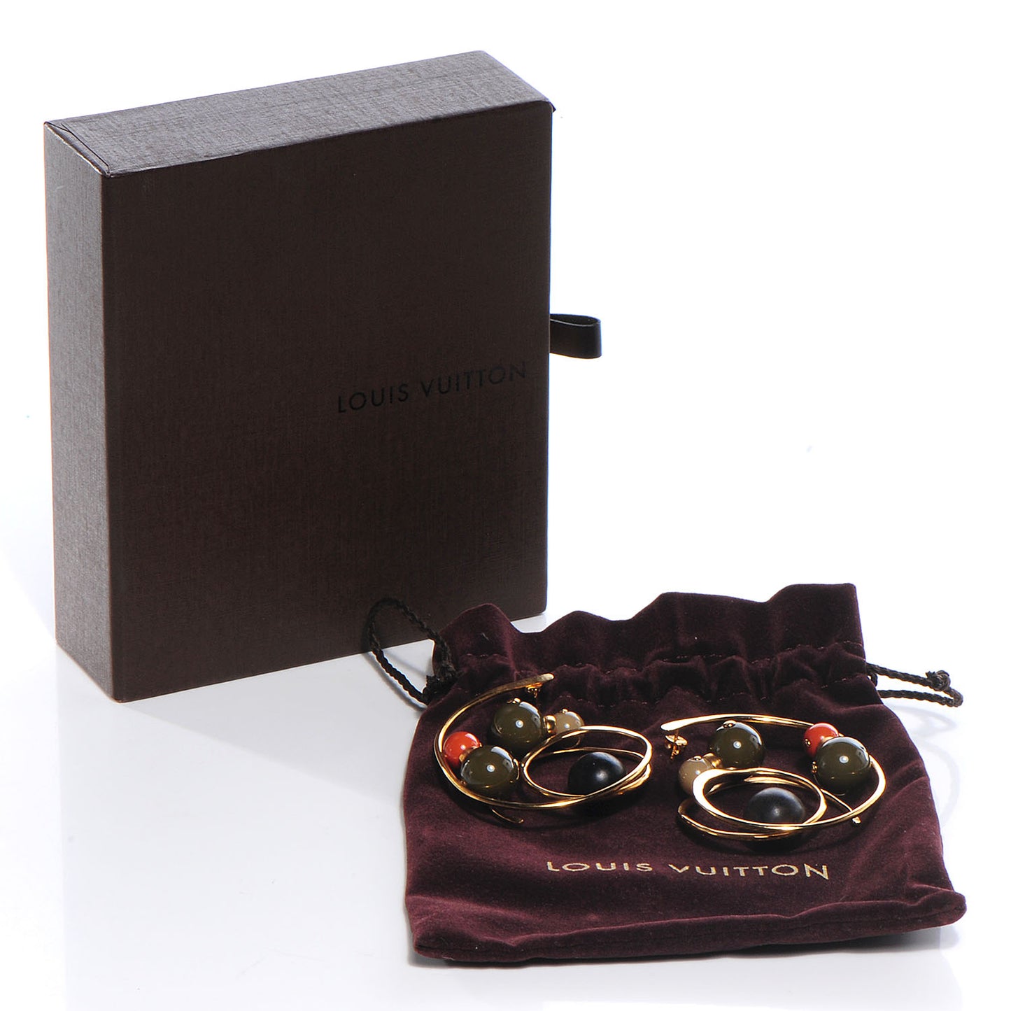 African Queen Earrings Gold