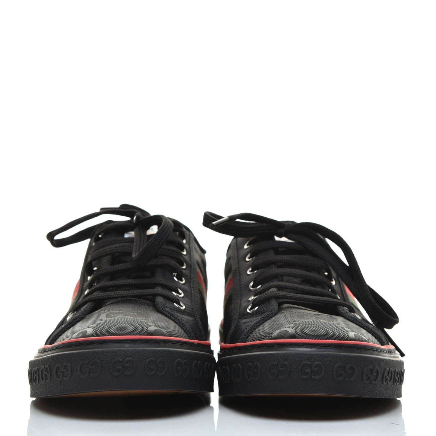 Econyl Nylon Web Monogram Off The Grid Mens 1977 Tennis Sneakers 10 Black