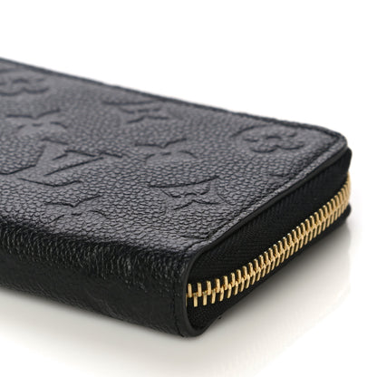 Louis Vuitton Empreinte Clemence Wallet Black 9 of 12