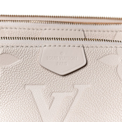 Louis Vuitton Empreinte Monogram Giant Multi Pochette Accessories Cream 11 of 12