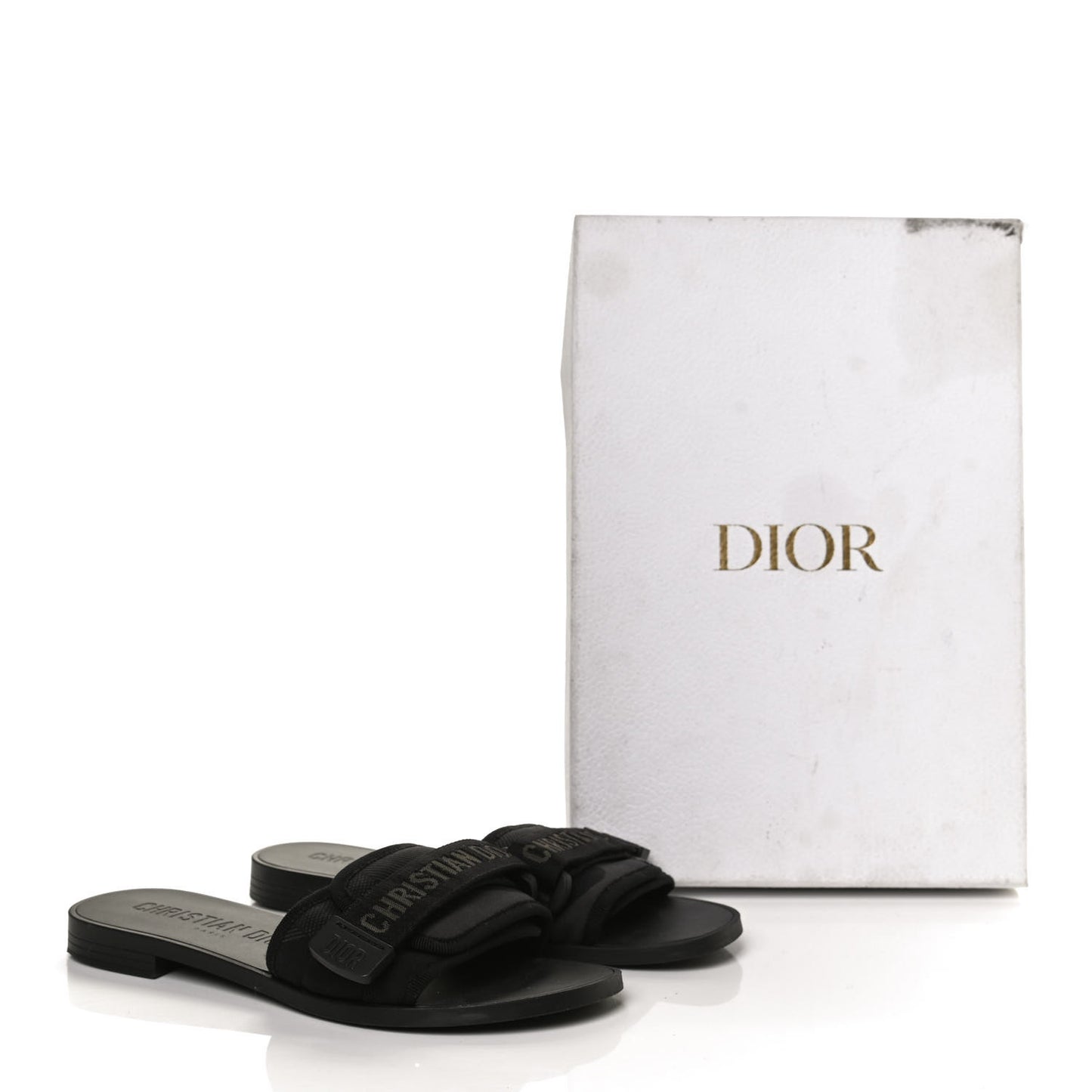 Technical Stretch Fabric Camouflage Dio(r)evolution Slide Sandals 36 Black Military