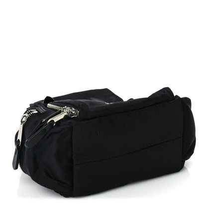 Burberry Nylon Logo Print Medium Rucksack Backpack Black 3 of 8