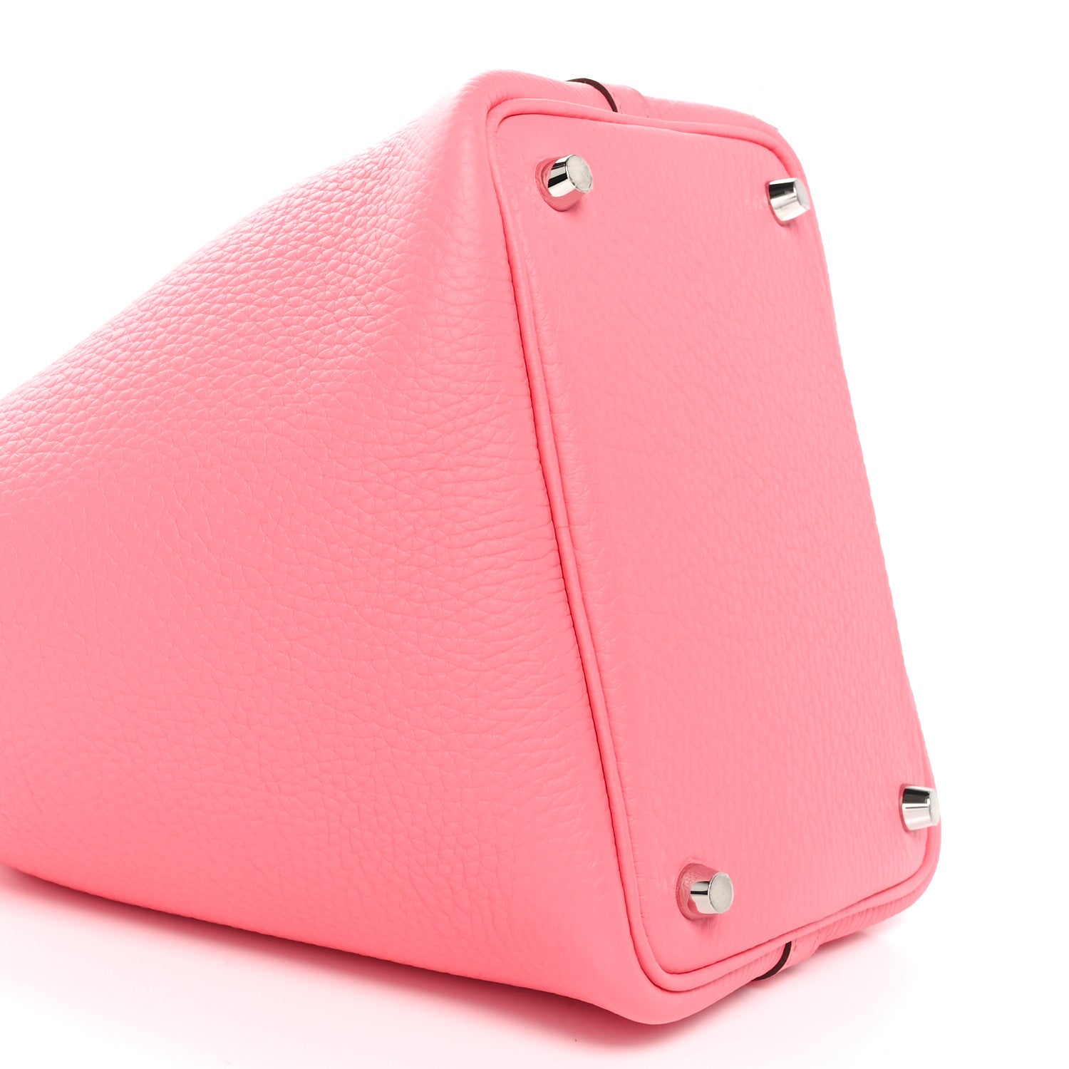 Hermes Taurillon Clemence Picotin Lock 18 PM Rose Azalee 9 of 11